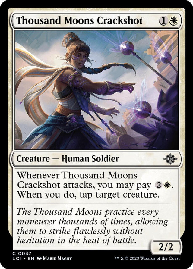 Magic single - Thousand Moons Crackshot