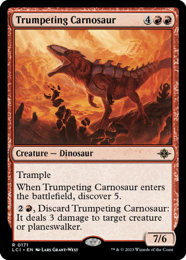 Magic single - Trumpeting Carnosaur (LCI)