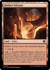 (Land) Magic single - Hidden Volcano Foil (LCI)