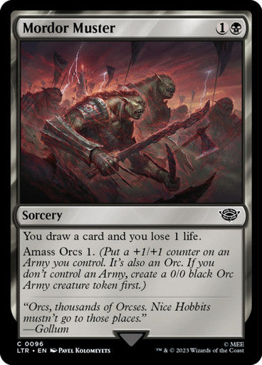 Magic Single - Mordor Muster (LTR)