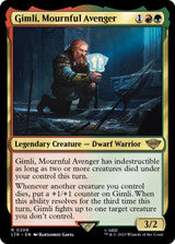 Magic Single - Gimli, Mournful Avenger Foil (LTR)