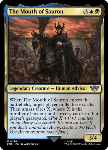 Magic Single - The Mouth of Sauron (LTR)