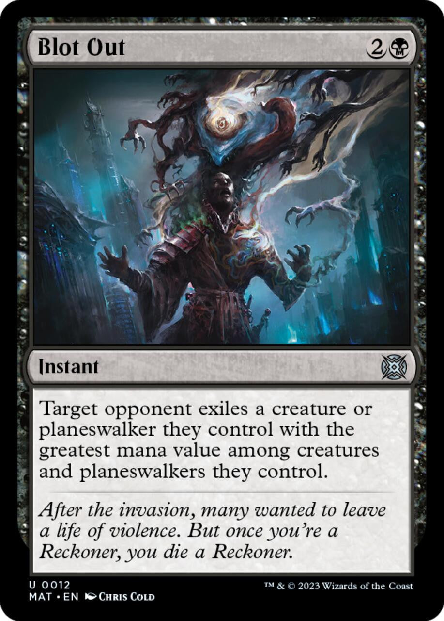 Blot Out (Foil)