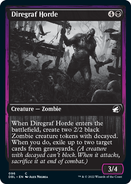 Magic Single - Diregraf Horde (DBL)