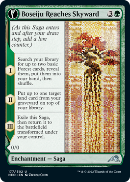 Magic single - Boseiju Reaches Skyward (NEO)