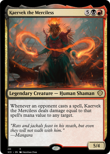Magic Single - Kaervek the Merciless (SCD)