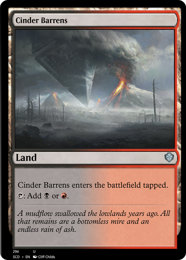 Magic Single - Cinder Barrens (SCD)