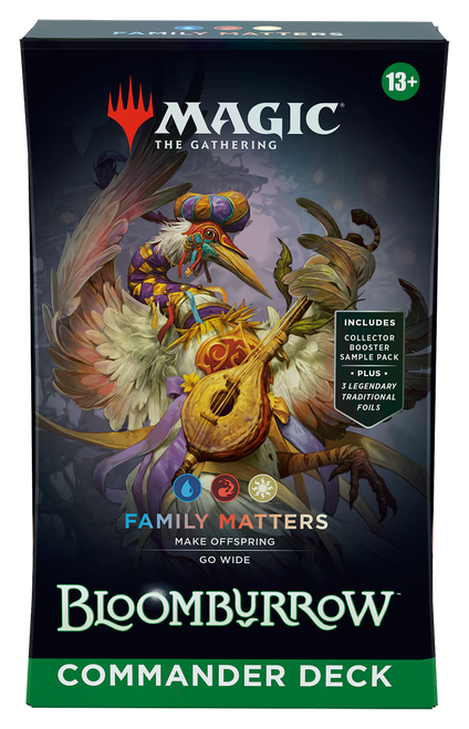 Magic The Gathering: Bloomburrow Commander Deck: Family Matters