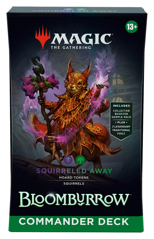 Magic The Gathering: Bloomburrow Commander Deck: Squirreled Away