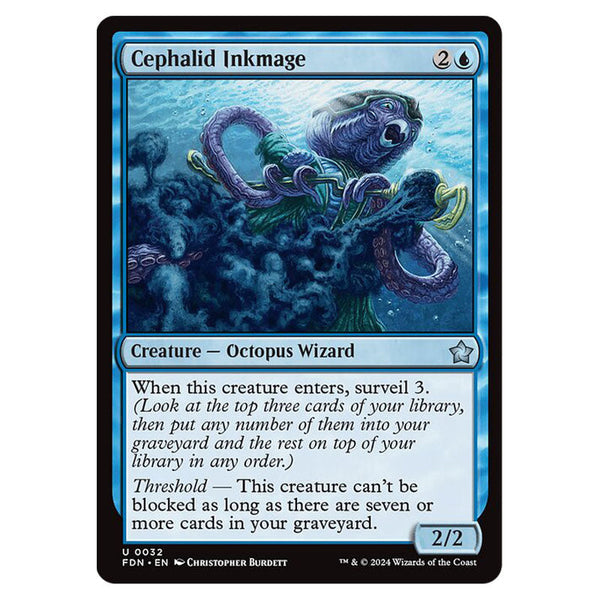 Magic Single - Cephalid Inkmage (FDN)