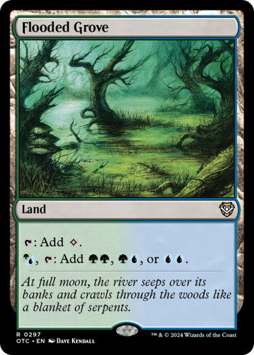 Magic single -   Flooded Grove (OTC)