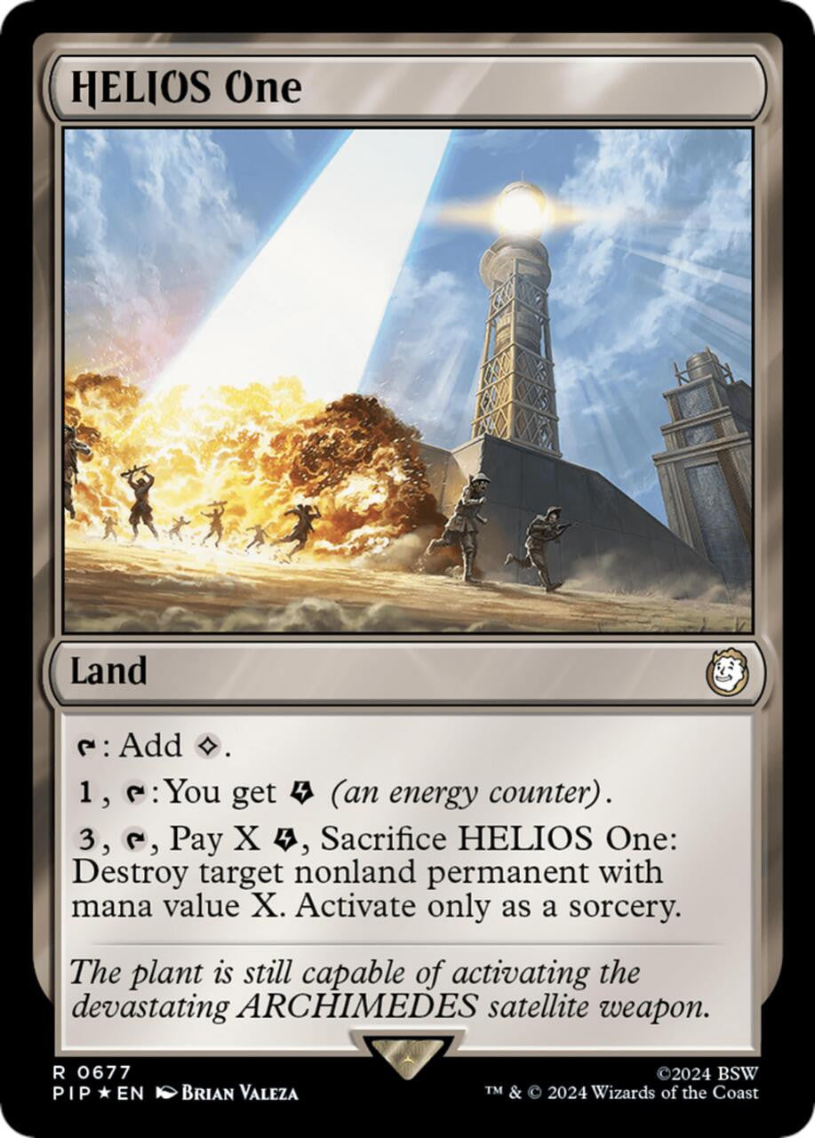 Magic Single - Helios One (Surge Foil) (PIP)