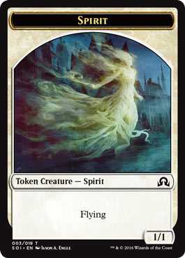 Magic single - Spirit Token (SoI)