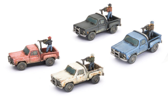Pickup Trucks (WWIII x4)