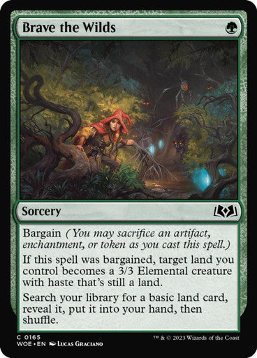 Magic Single - Brave the Wilds (WOE)