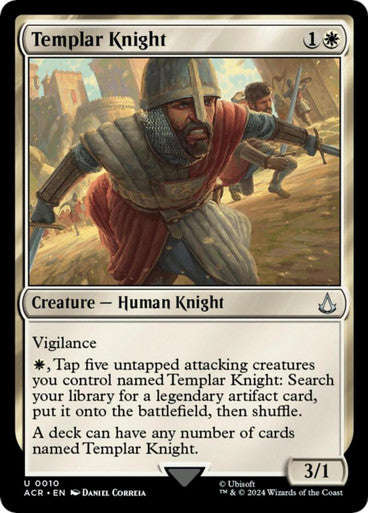 Magic single - Templar Knight (ACR)