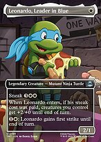 Leonardo, Leader in Blue