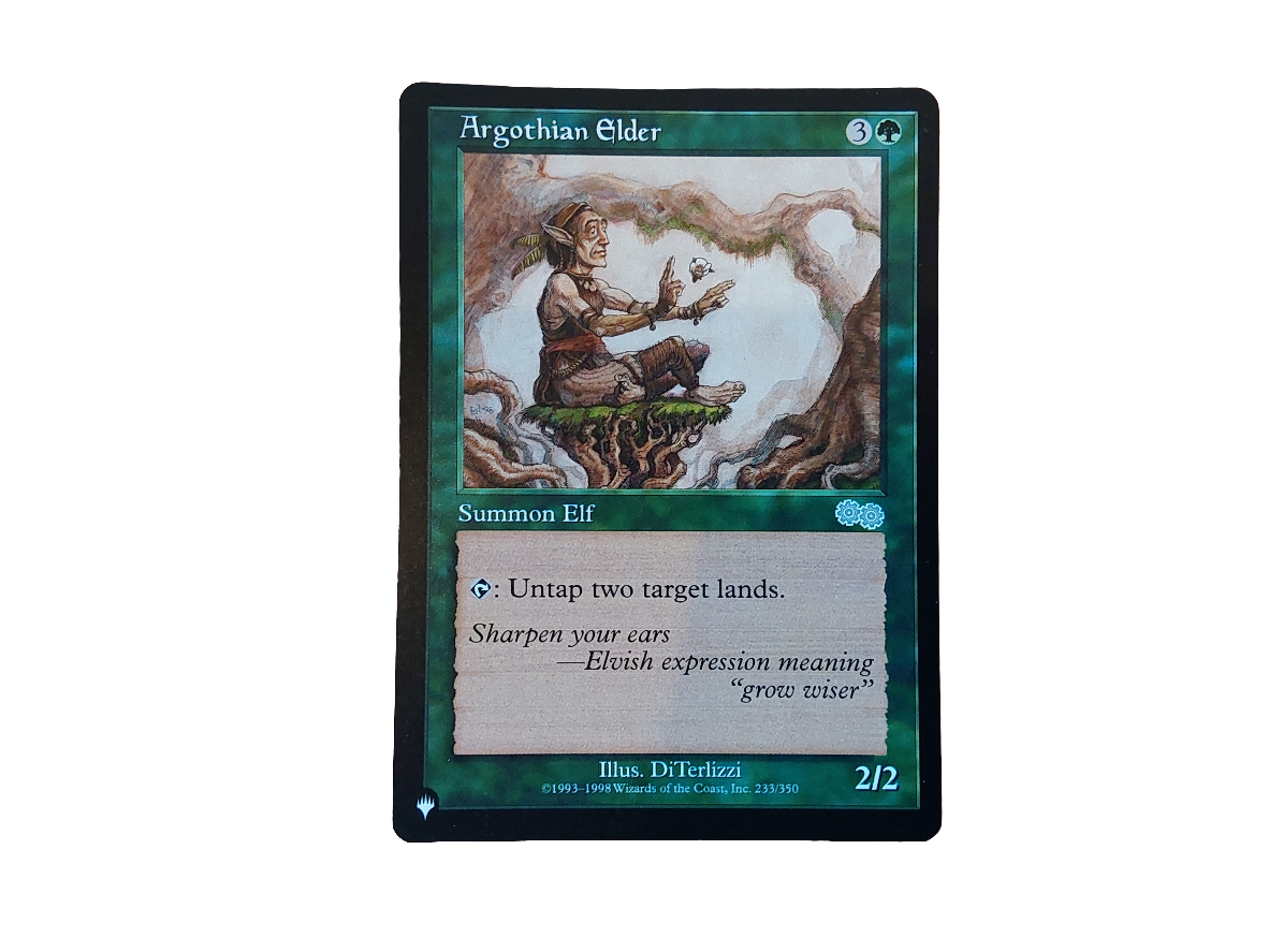 Magic Single - Argothian Elder