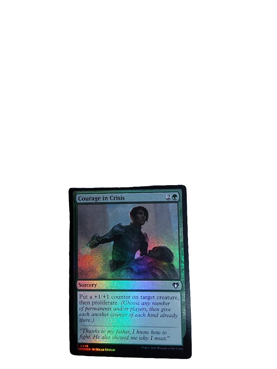 Magic Single - Courage in Crisis, Foil (CMM)