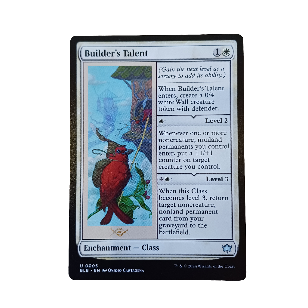 Magic Single - Builder's Talent (BLB)