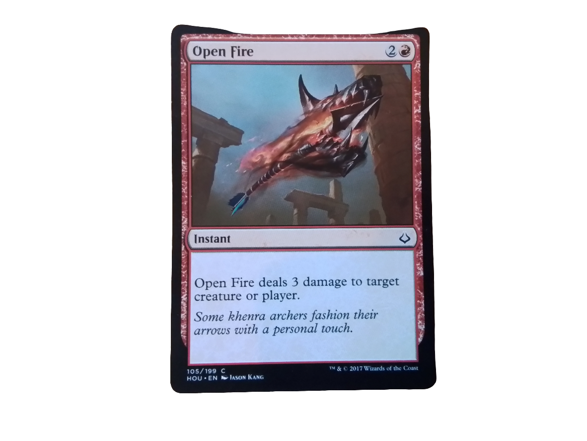 Magic single - Open Fire (HOU)