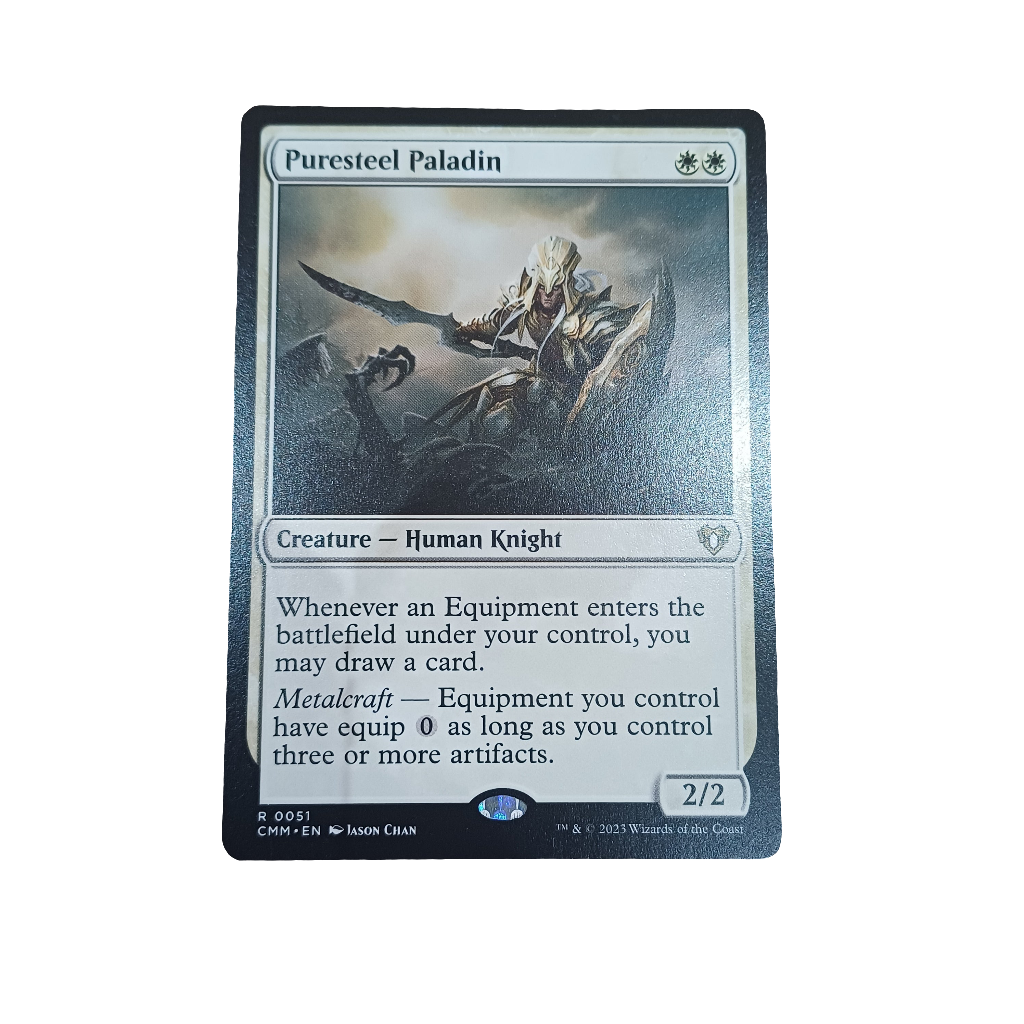 Magic Single - Puresteel Paladin (CMM)