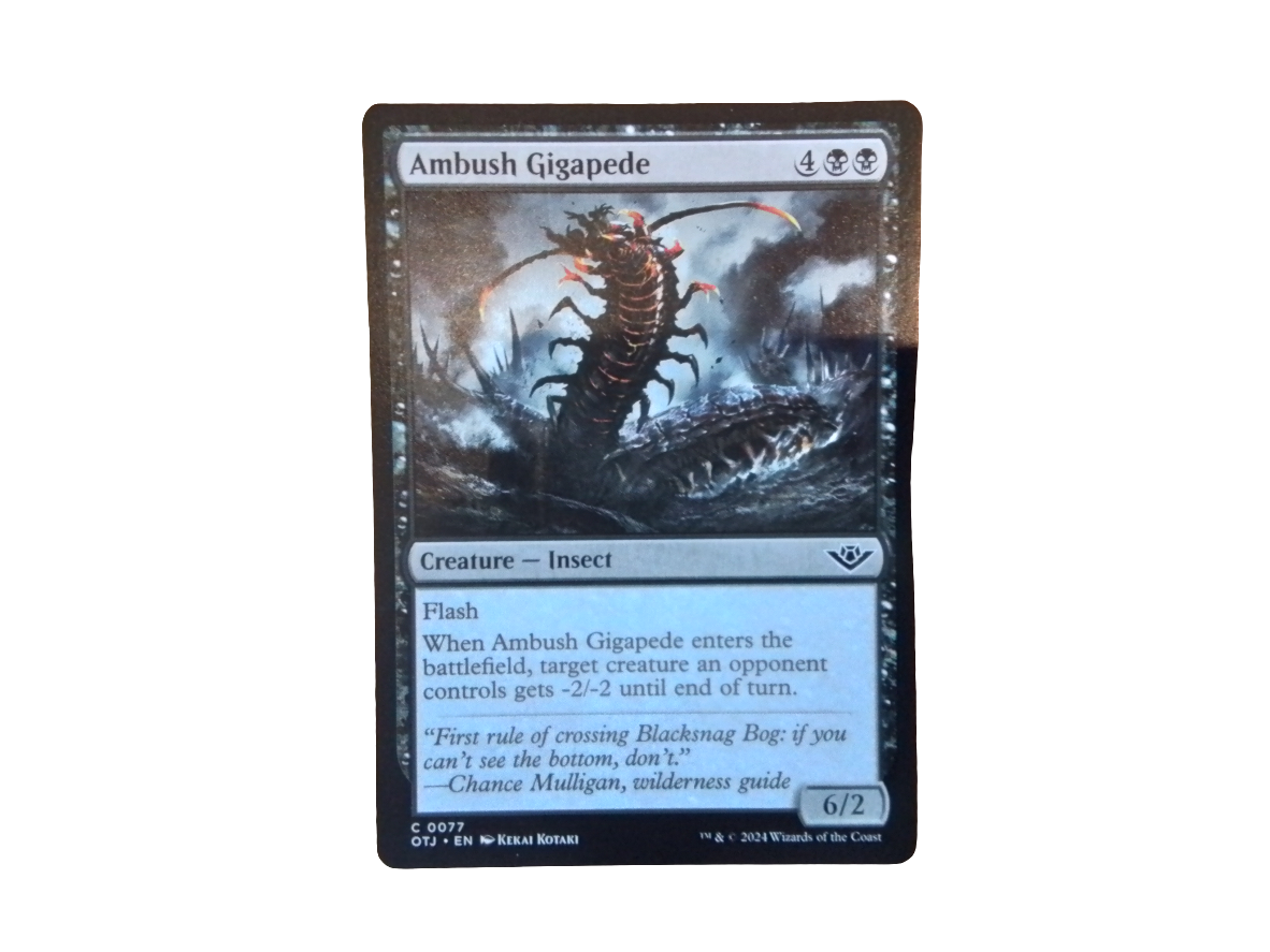 Magic Single - Ambush Gigapede (OTJ)