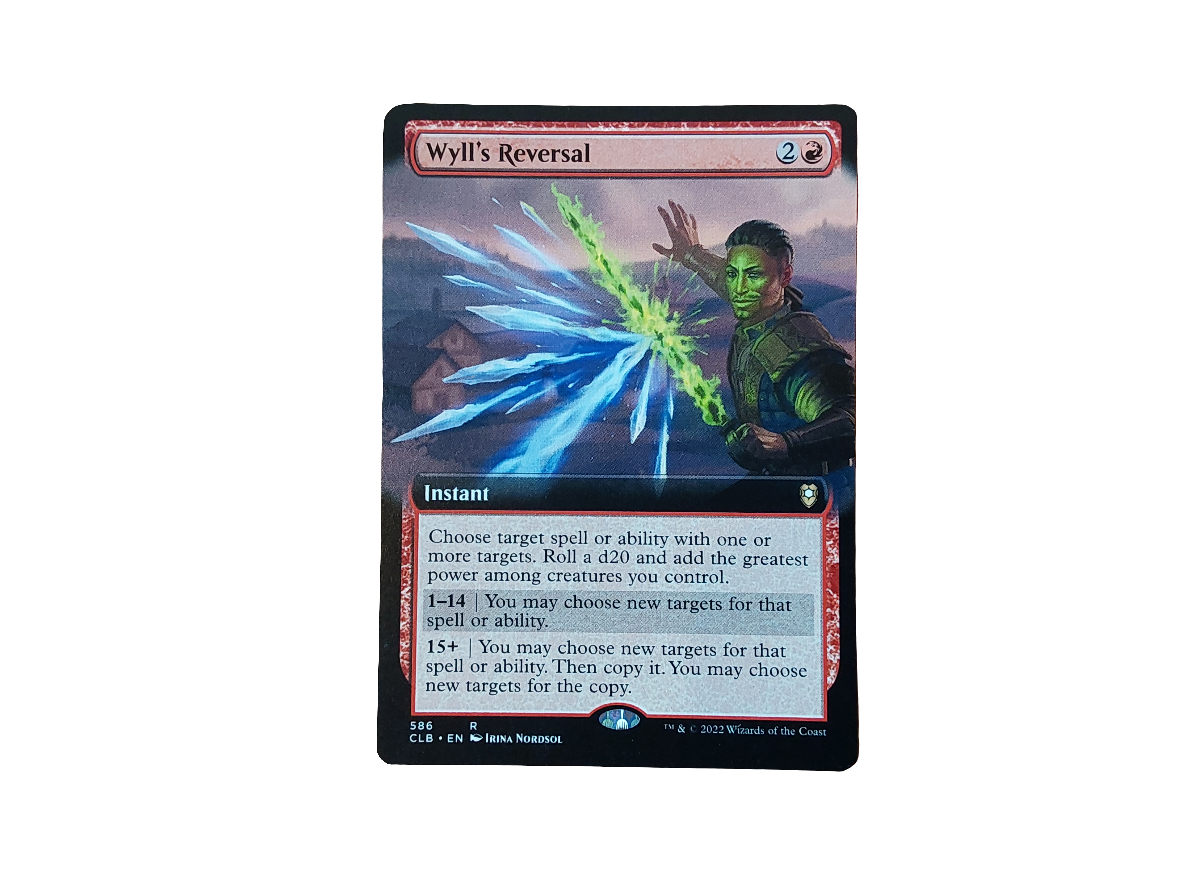 Magic Single - Wyll's Reversal (CLB)