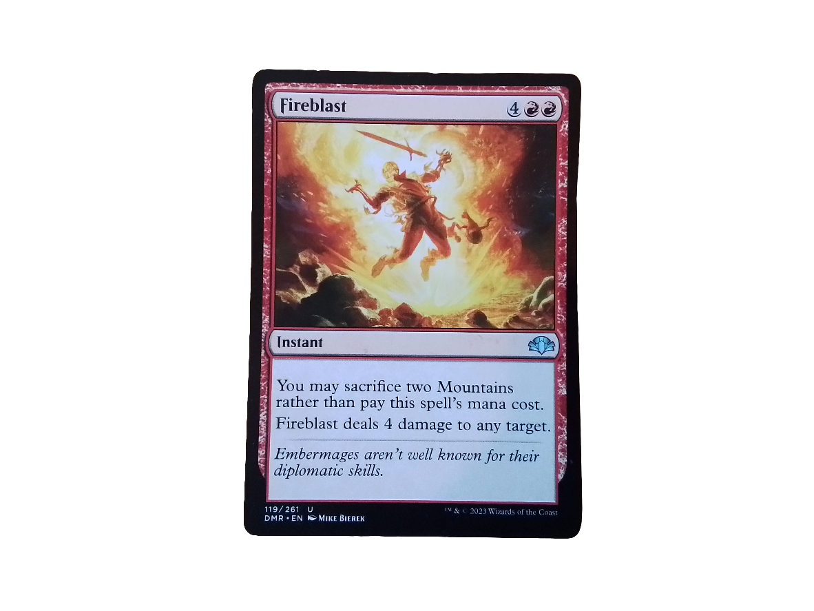 Magic Single - Fireblast (DMR)