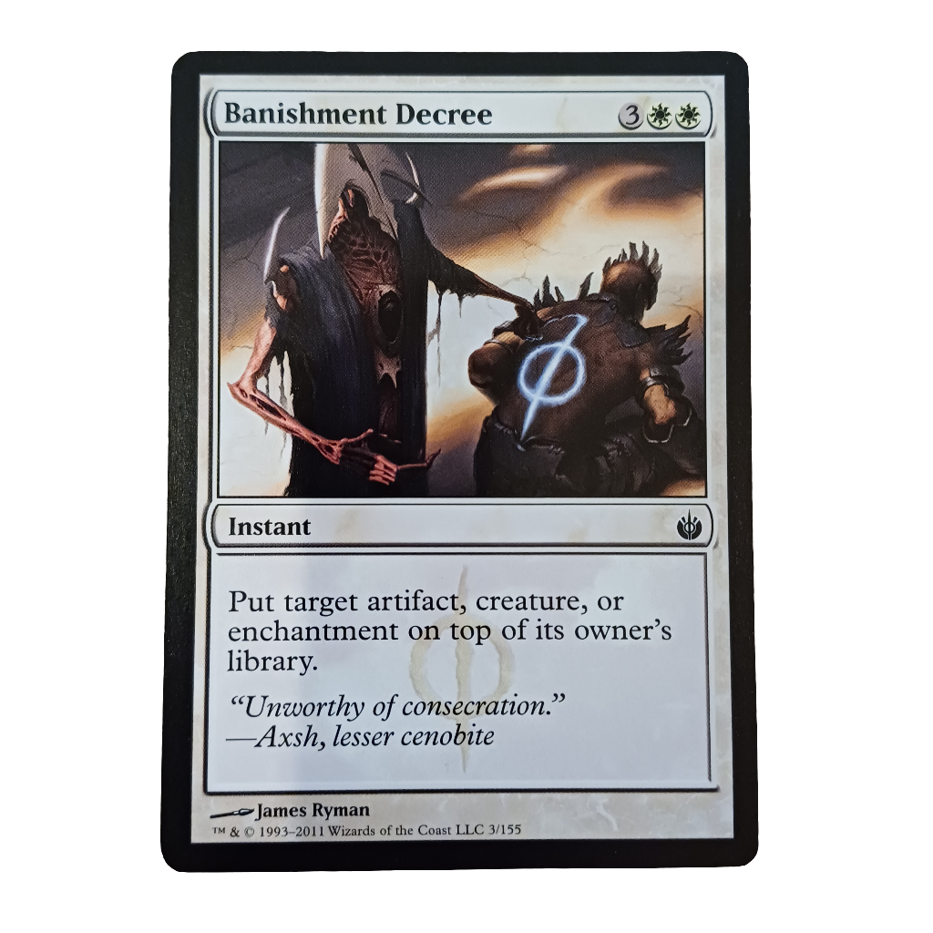 Magic Single - Banishment Decree (LLC)