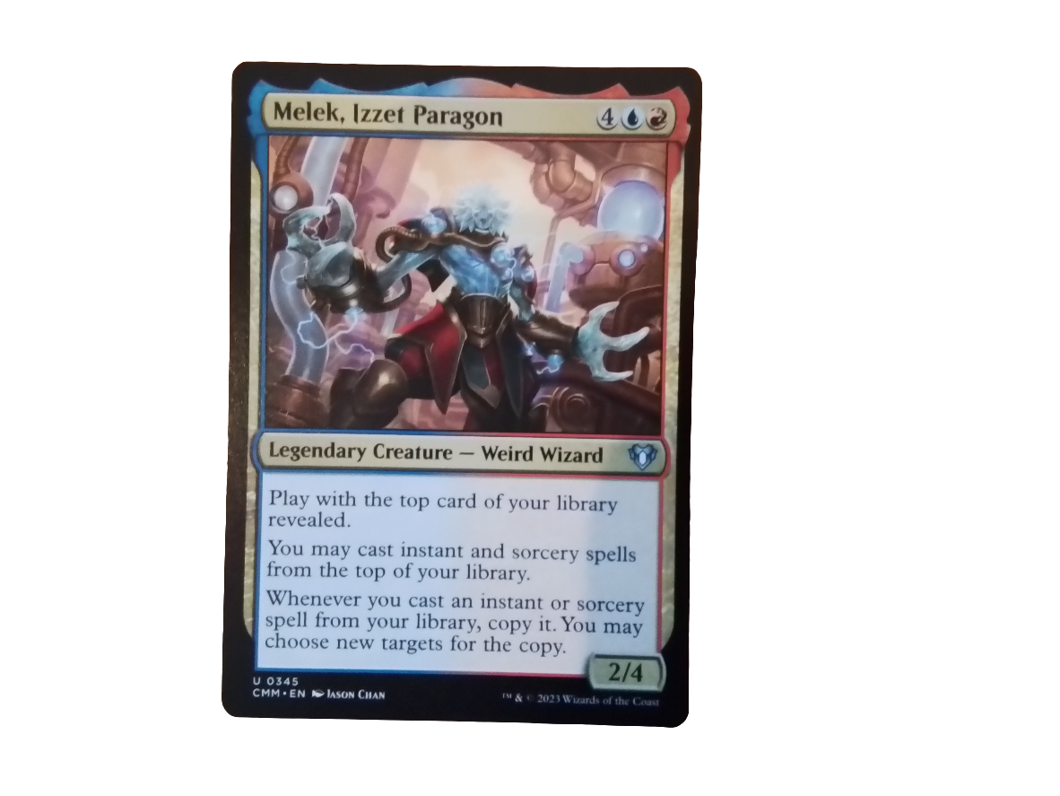 Magic Single - Melek, Izzet Paragon (CMM)