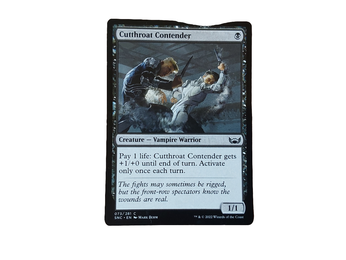Magic Single - Cutthroat Contender (SNC)
