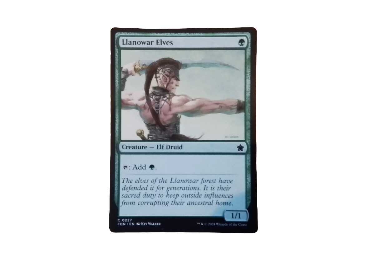 Magic Single - Llanowar Elves(FDN)