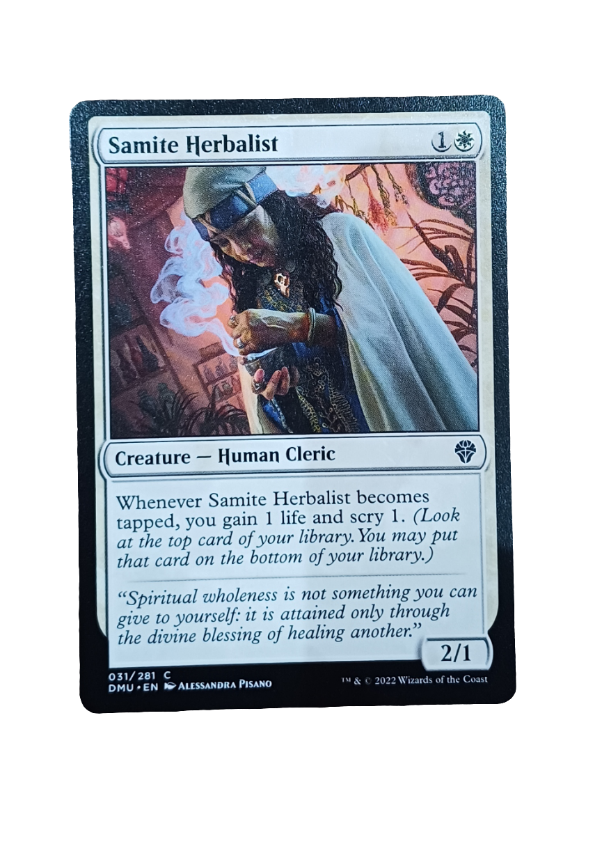 Magic Single - Samite Herbalist (DMU)