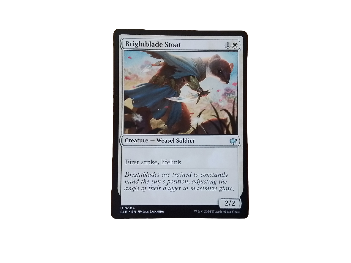 Magic Single - Brightblade Stoat (BLB)