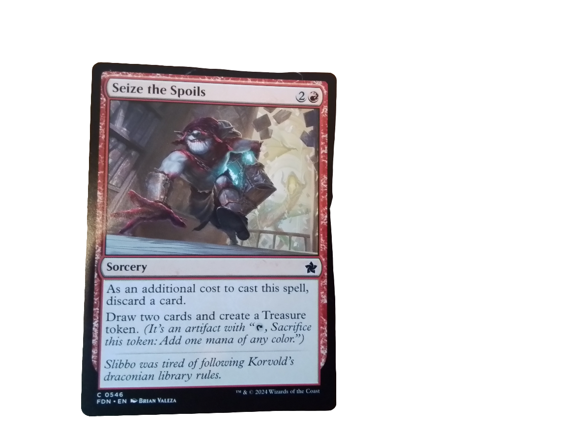 Magic Single - Seize the Spoils(FDN)
