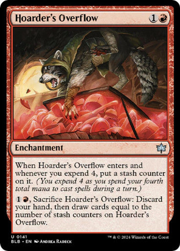 Magic Single - Hoarder's Overflow (BLB)