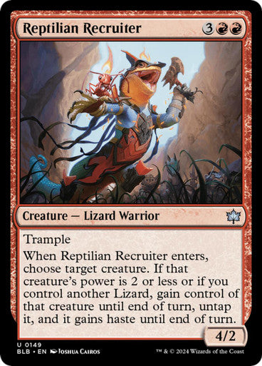Magic Single - Reptilian Recruiter (BLB)