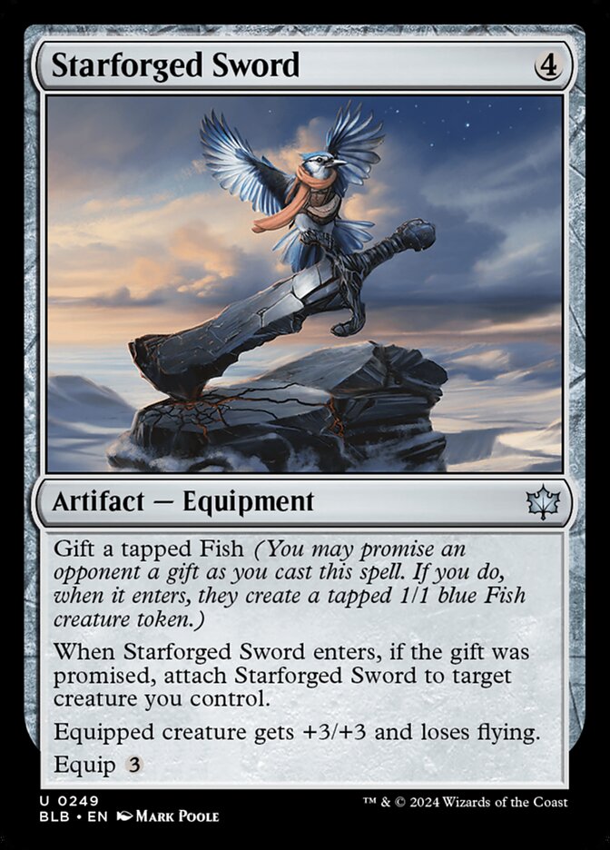 Magic Single - Starforged Sword (BLB)