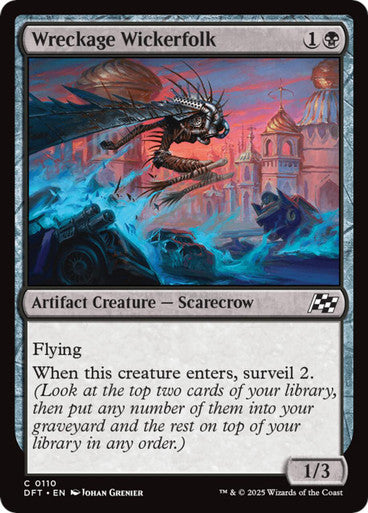 Magic Single - Wreckage Wickerfolk (DFT)