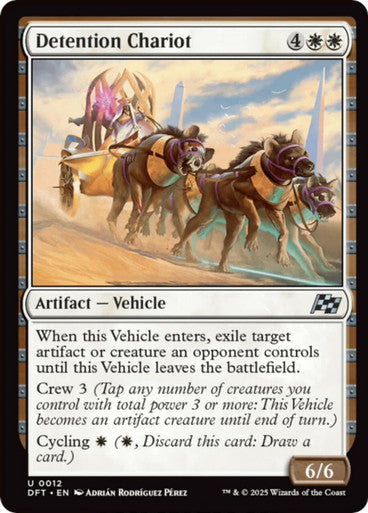 Magic single - detention chariot