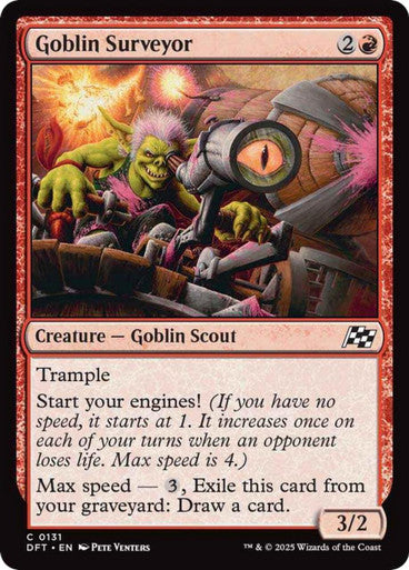 Magic Single - Goblin Surveyor (DFT)