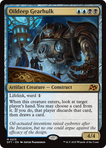 (Foil)Magic Single - Oildeep Gearhulk (DFT)