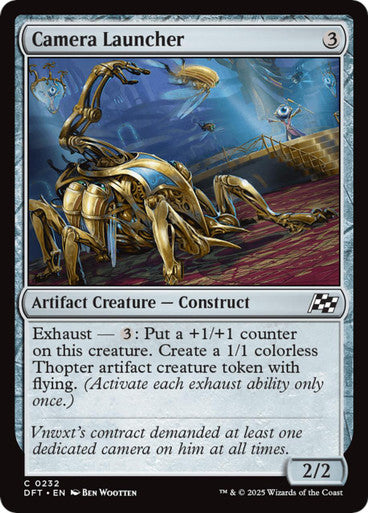 Magic single - camera launcher