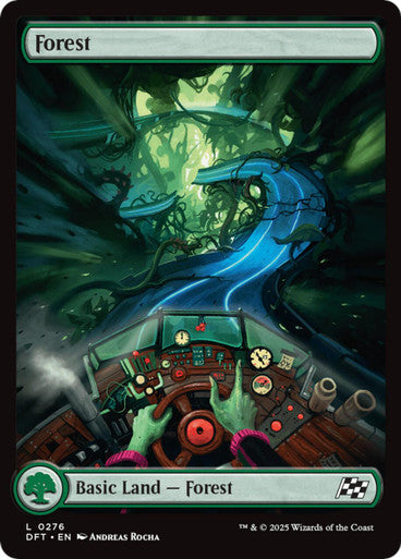 (Foil) Magic Single - Forest #276 (DFT)
