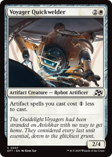 (FOIL) Magic Single - Voyager Quickwelder (DFT)