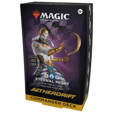 Magic The Gathering - Aetherdrift Commander Deck - Eternal Might