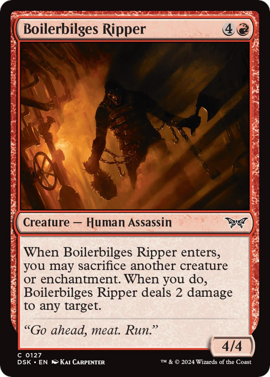 Magic Single - Boilerbilges Ripper, Foil (DSK)