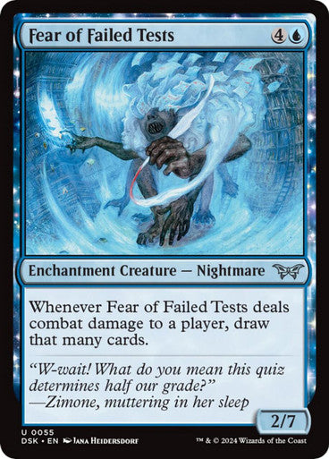 Magic Single - Fear of Failed Tests, Foil (DSK)