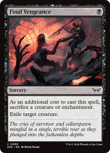 Magic Single - Final Vengeance, Foil (DSK)
